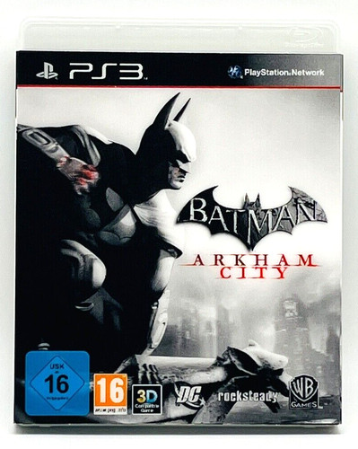 Batman arkham city cover - 3d,